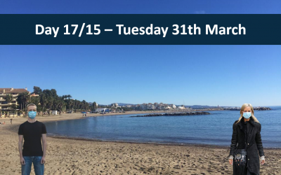 Day 17/15 – Tuesday 31th March –15 days of Spanish lock down