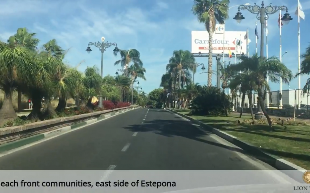 Beach front communities, Estepona East – video introduction