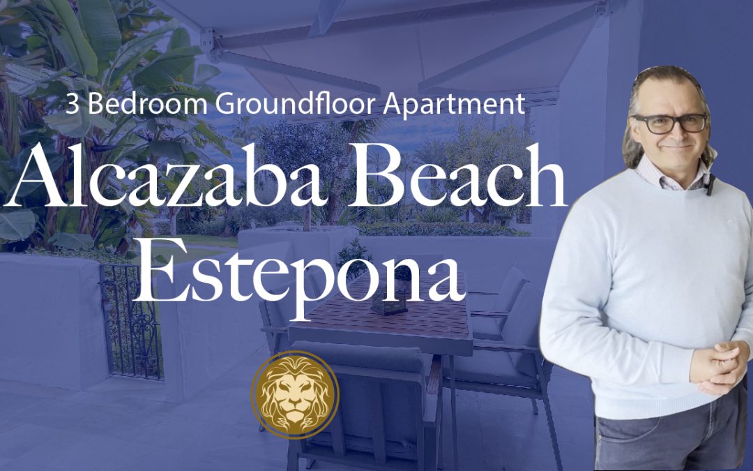 Alcazaba Beach 3 Bed Ground Floor Apartment | PROPERTY FOR SALE