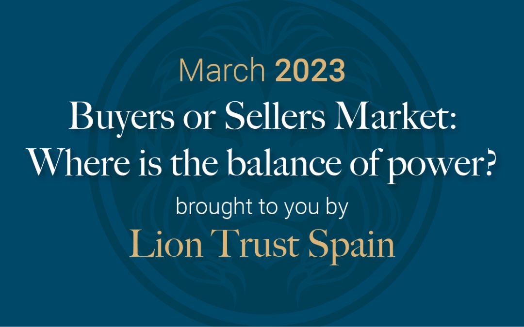 Buyers or Sellers market in 2023? | Real Estate Costa del Sol